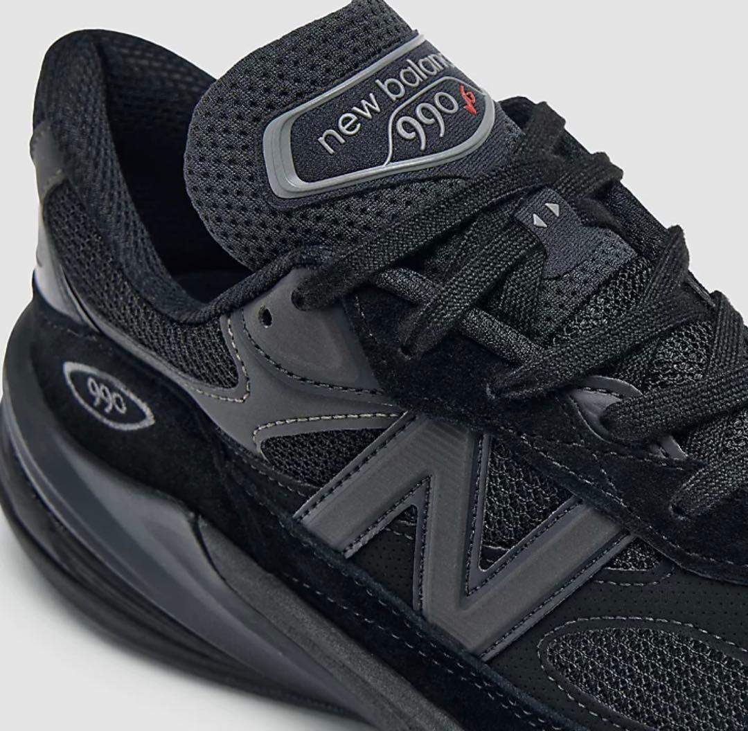 【値下げ 新品】New Balance 990V6 トリプルブラック 27cm