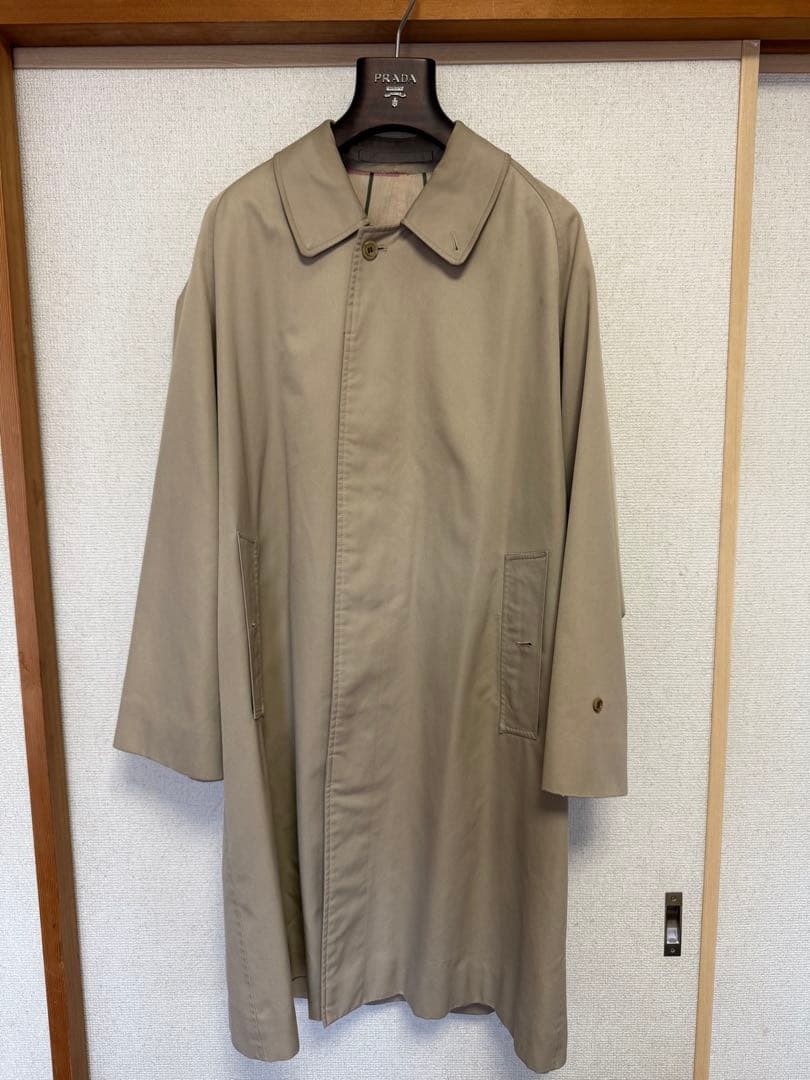Burberry 一枚袖 ステンカラーコート　70s 60s