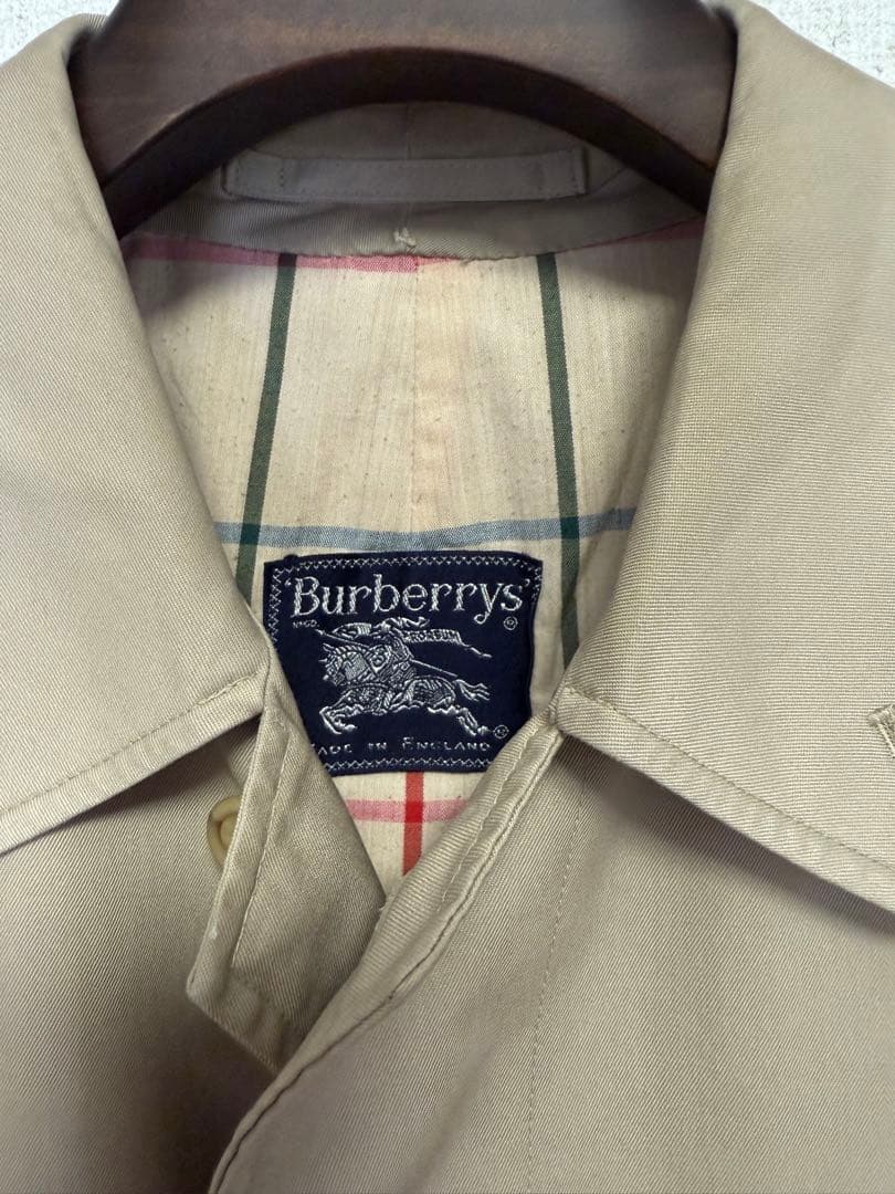 Burberry 一枚袖 ステンカラーコート　70s 60s