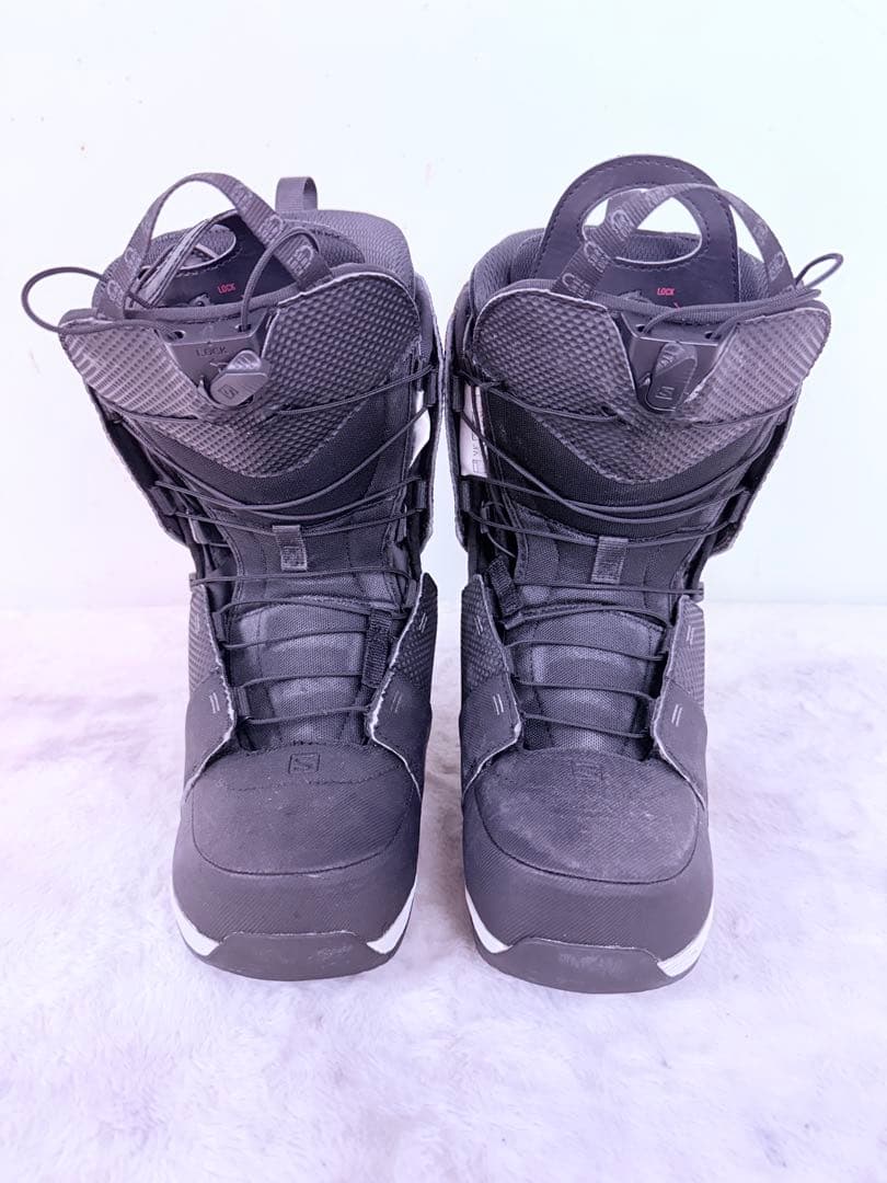 綺麗です♪SALOMON DIALOGUE WIDE 25cm 幅広 甲高ブーツ