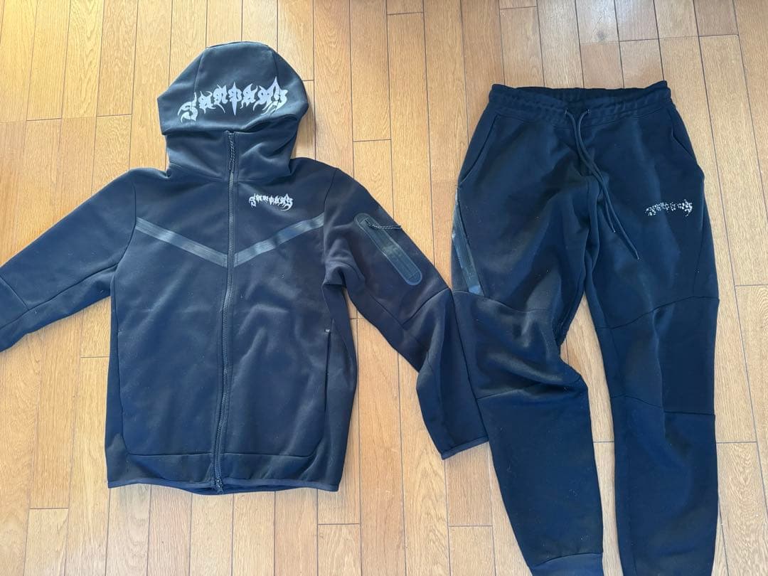 ジャンパリセットアップMサイズ希少テックフリース廃盤モデル