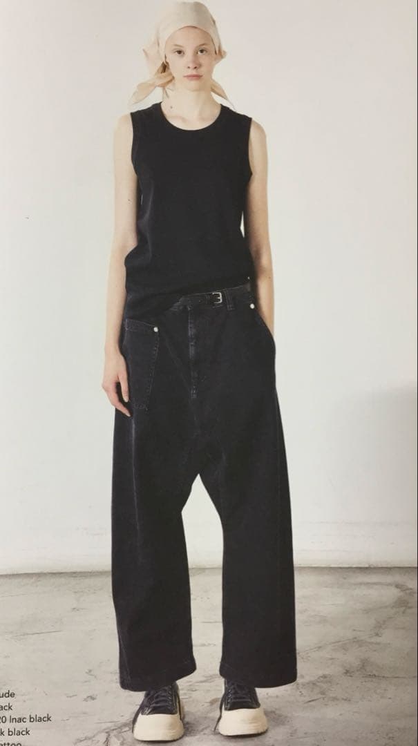 SOFIE D'HOORE PLATO デニム　ブラック