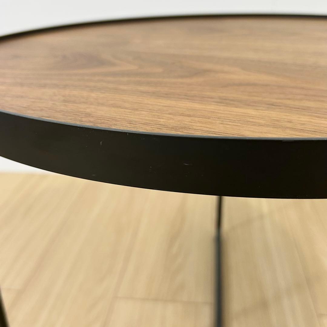 アビタスタイル ローテーブル MYT0653NC コーヒーテーブル 丸テーブル