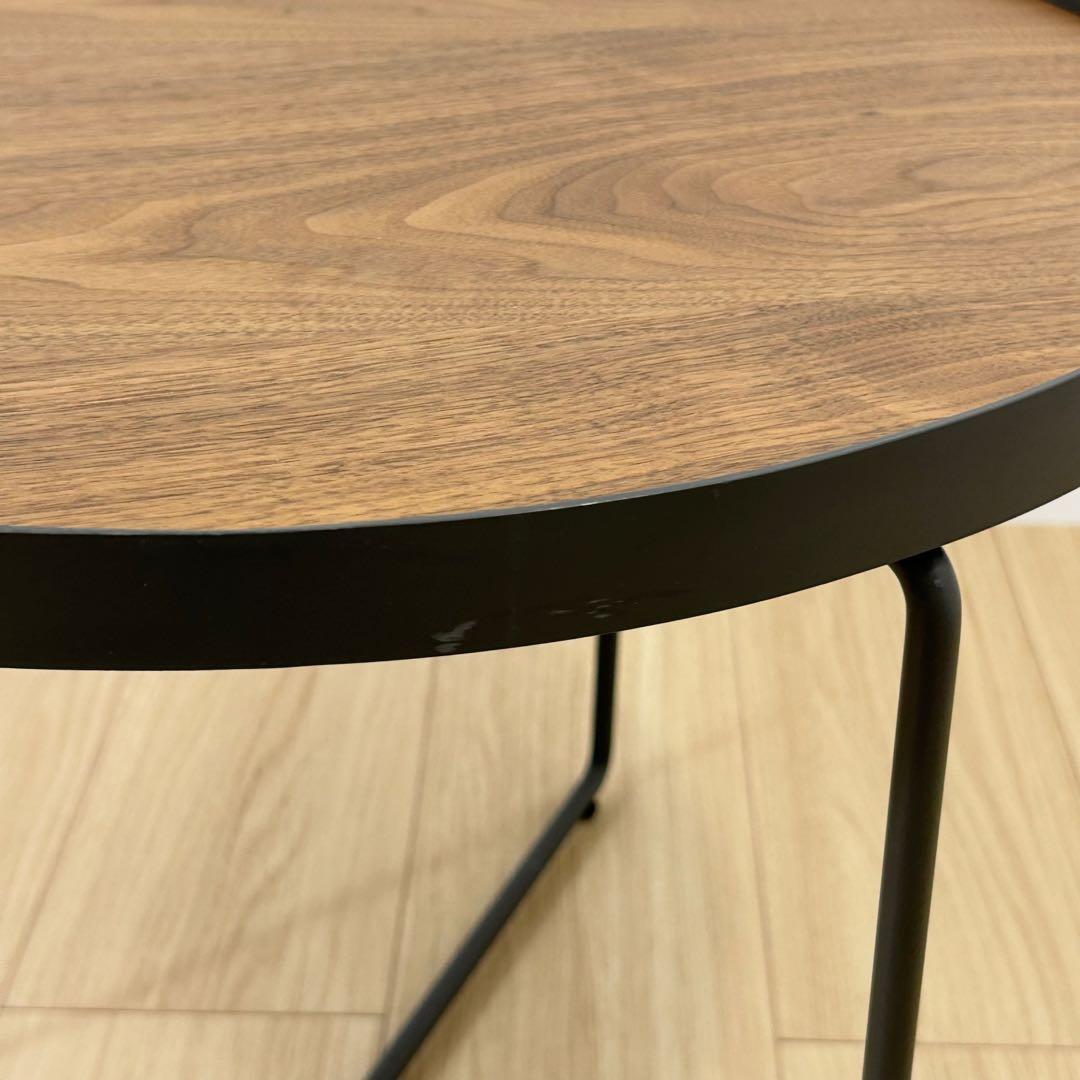 アビタスタイル ローテーブル MYT0653NC コーヒーテーブル 丸テーブル