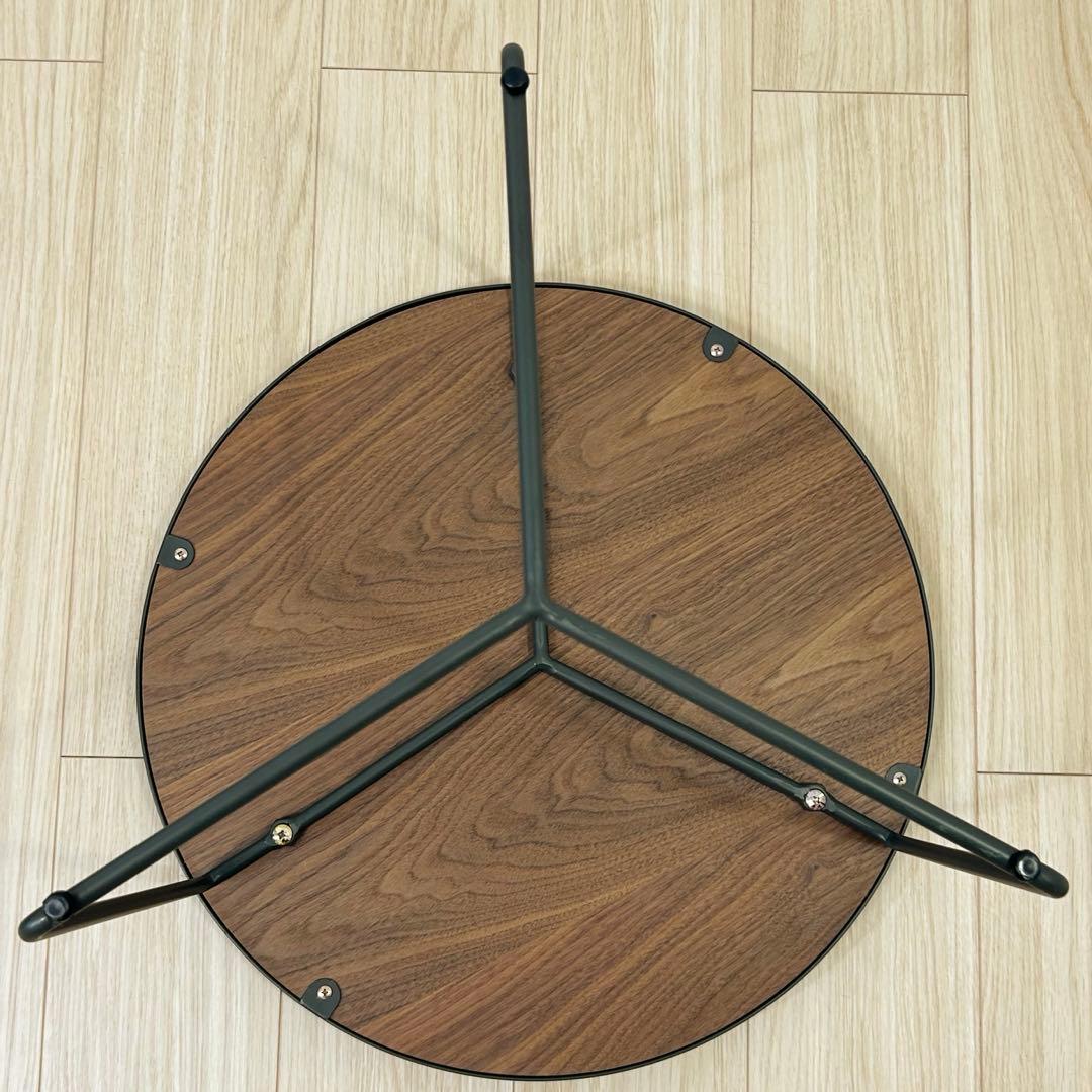 アビタスタイル ローテーブル MYT0653NC コーヒーテーブル 丸テーブル