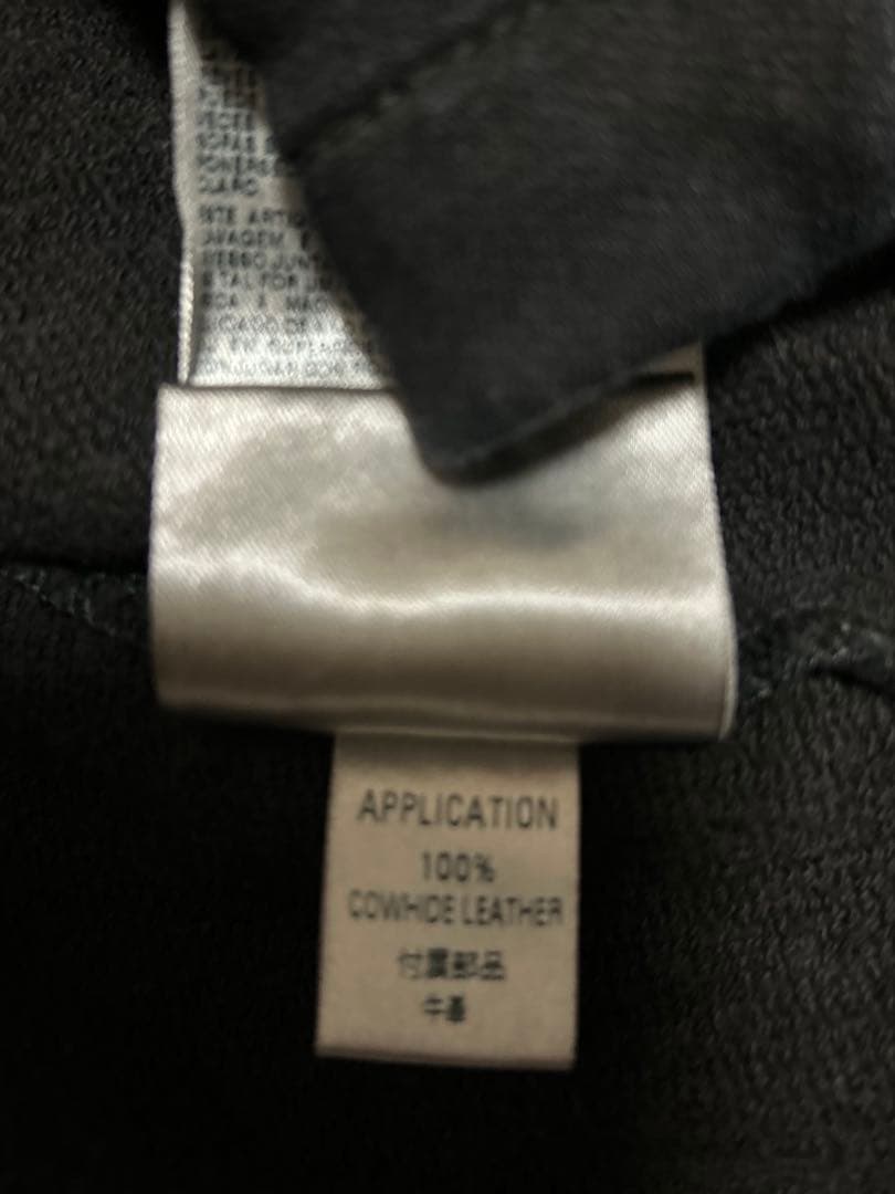 DIESEL ブラック ダブルライダースジャケット