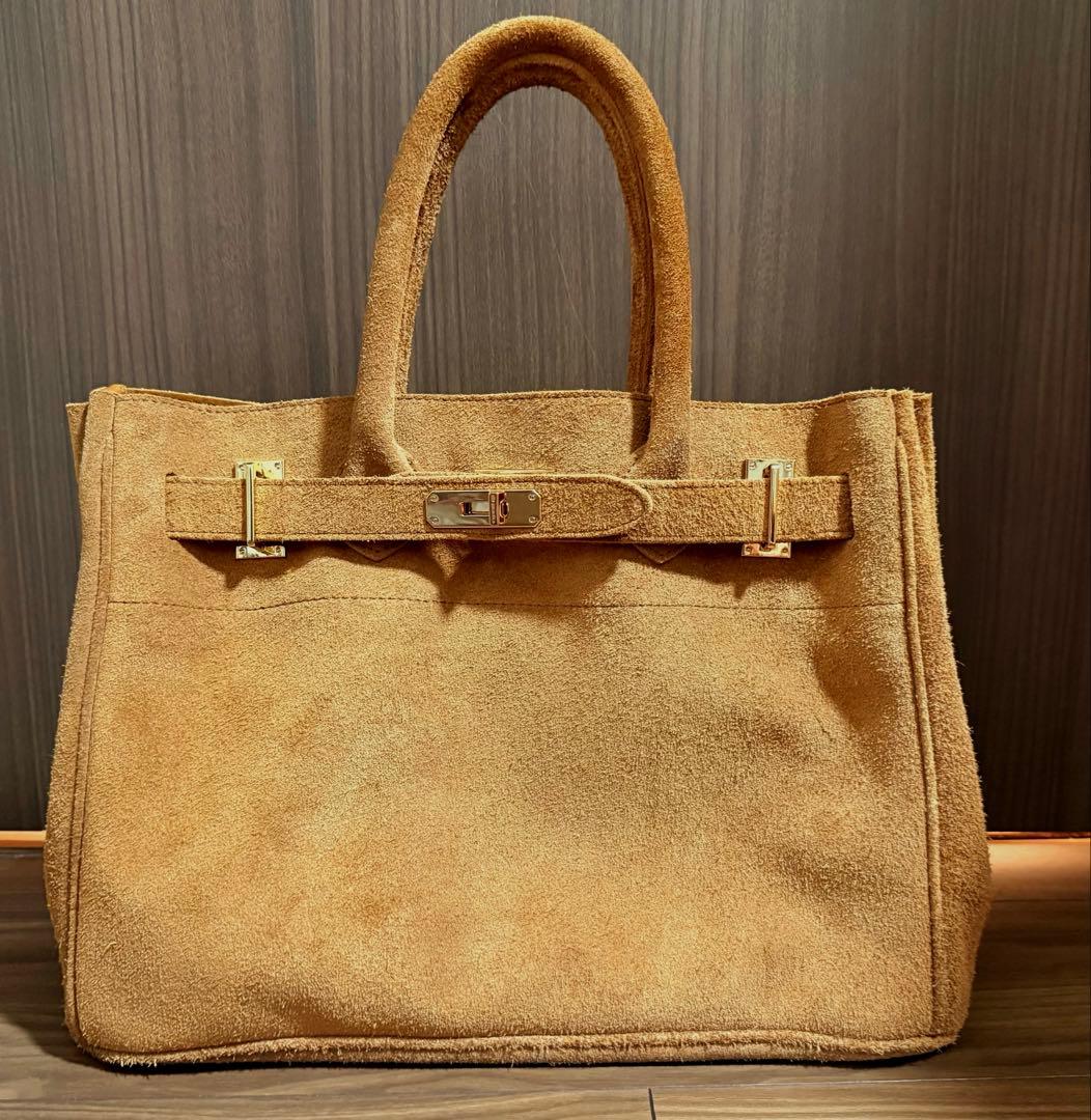 新品未使用 シータパランティカ スウェードトートバッグ