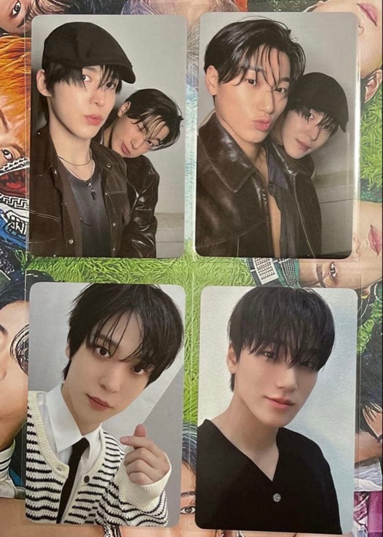 ユノ サン ATEEZ EVERLINEラキドロ特典 4枚セット