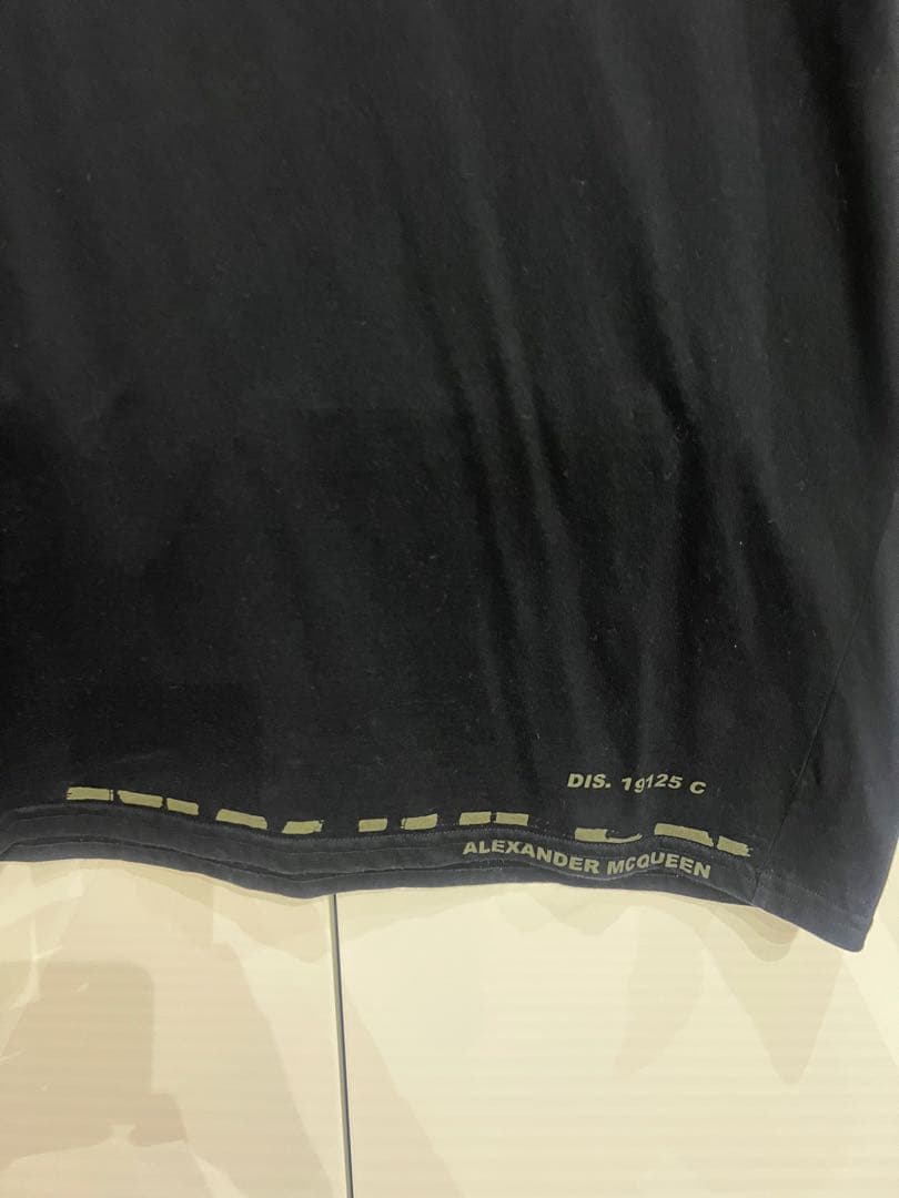 Alexander McQueen アレクサンダーマックイーンメンズTシャツ黒
