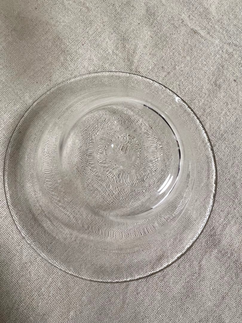 蠣崎マコト　さん ハゾリ鉢　2点　ガラス