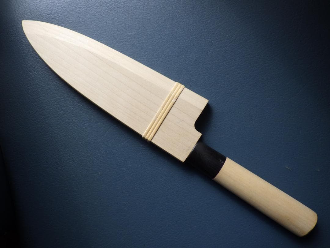 尚大正吉★相出刃包丁6寸・水牛柄/鞘付属★堺打刃物★▲記名有▲