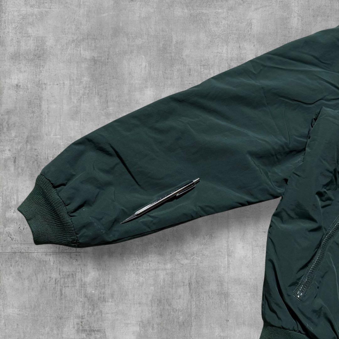 2429 古着00sエルエルビーンウォームアップジャケット刺繍ロゴ短丈ゴープコア