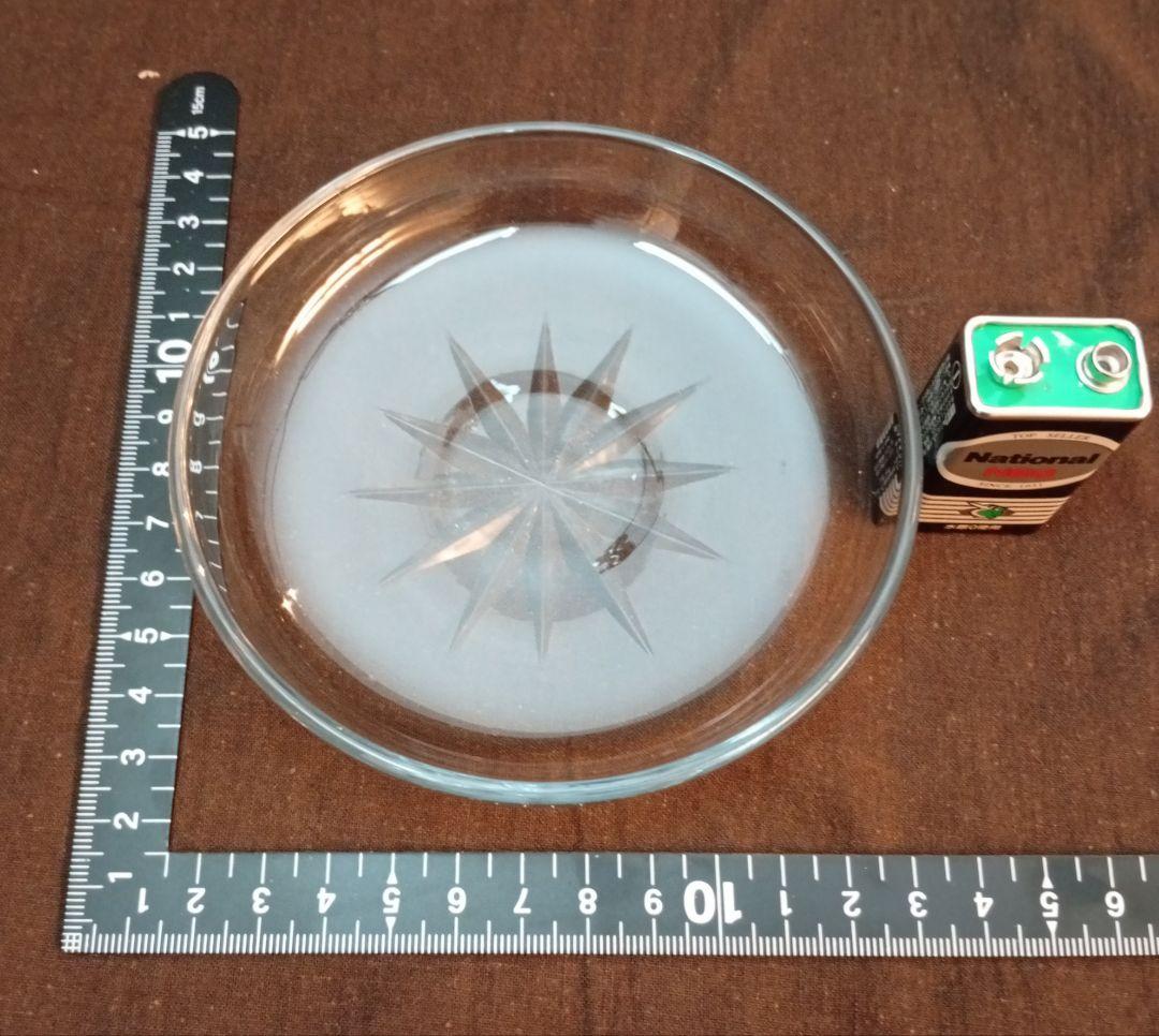 【希少・明治浪漫】気泡が美しい明治ガラスの小皿｜5枚セット