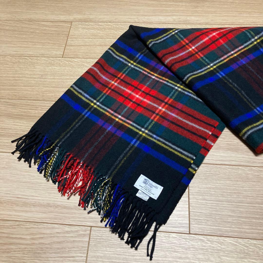 ジョンストンズ 大判ストール ユナイテッドアローズグリーンレーベル別注