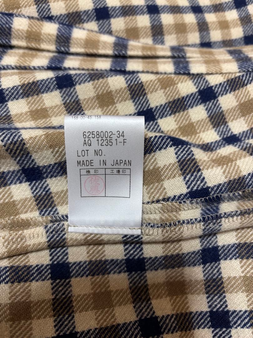 【新品未使用】アクアスキュータム　ステンカラーコート※一部訳あり