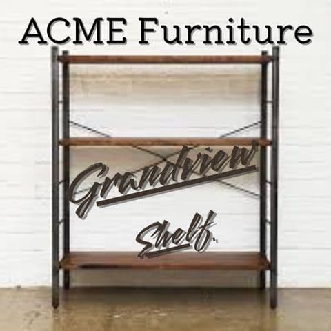 【廃盤レア】アクメファニチャー　グランドビューシェルフ