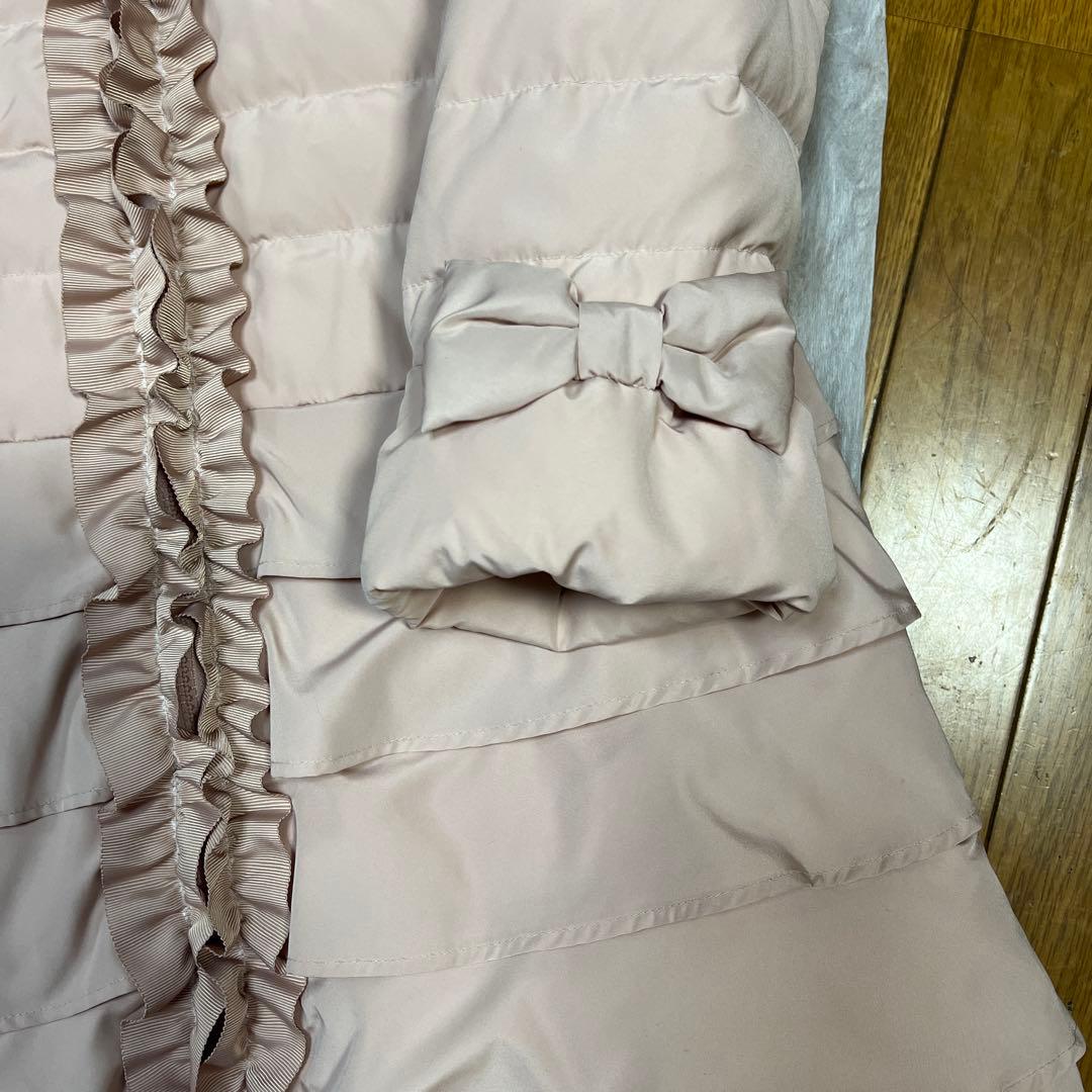 ギャラリービスコンティ　ピンクダウンコート　美品(未使用に近い)