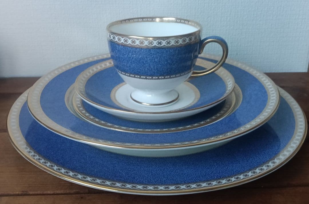 ウエッジウッドユーランダーカップ＆ソーサープレート皿セット