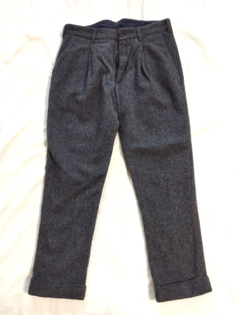 エンジニアードガーメンツ 　USA製シンチバックツイードパンツ　ネペンテス