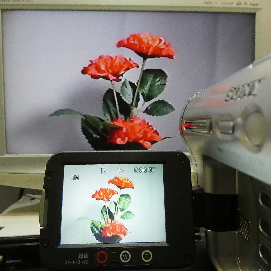 動作良好ソニー CCD-TRV126VideoHi8ビデオカメラ DVD化に最適