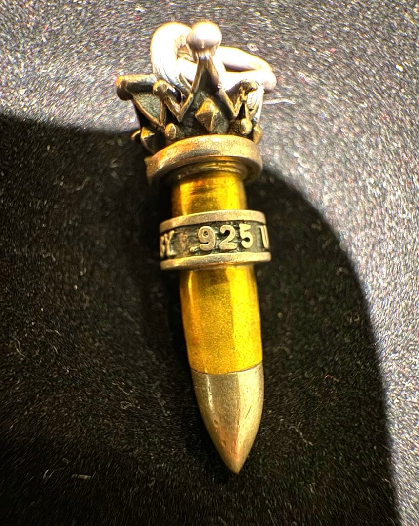 KING BABY ペンダント ネックレス　銃弾　クロムハーツ　ベビーファット