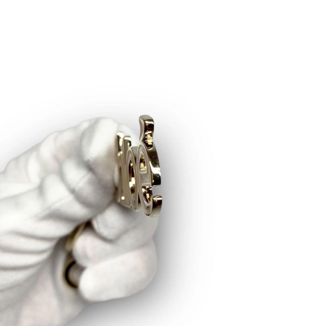 【美品】Chloe クロエ キーリング ロゴ ゴールド キーホルダー ゴージャス