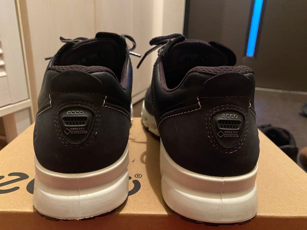 チ*ミ様 ECCO Multi-Vent エコー マルチヴェント ブラックレザー