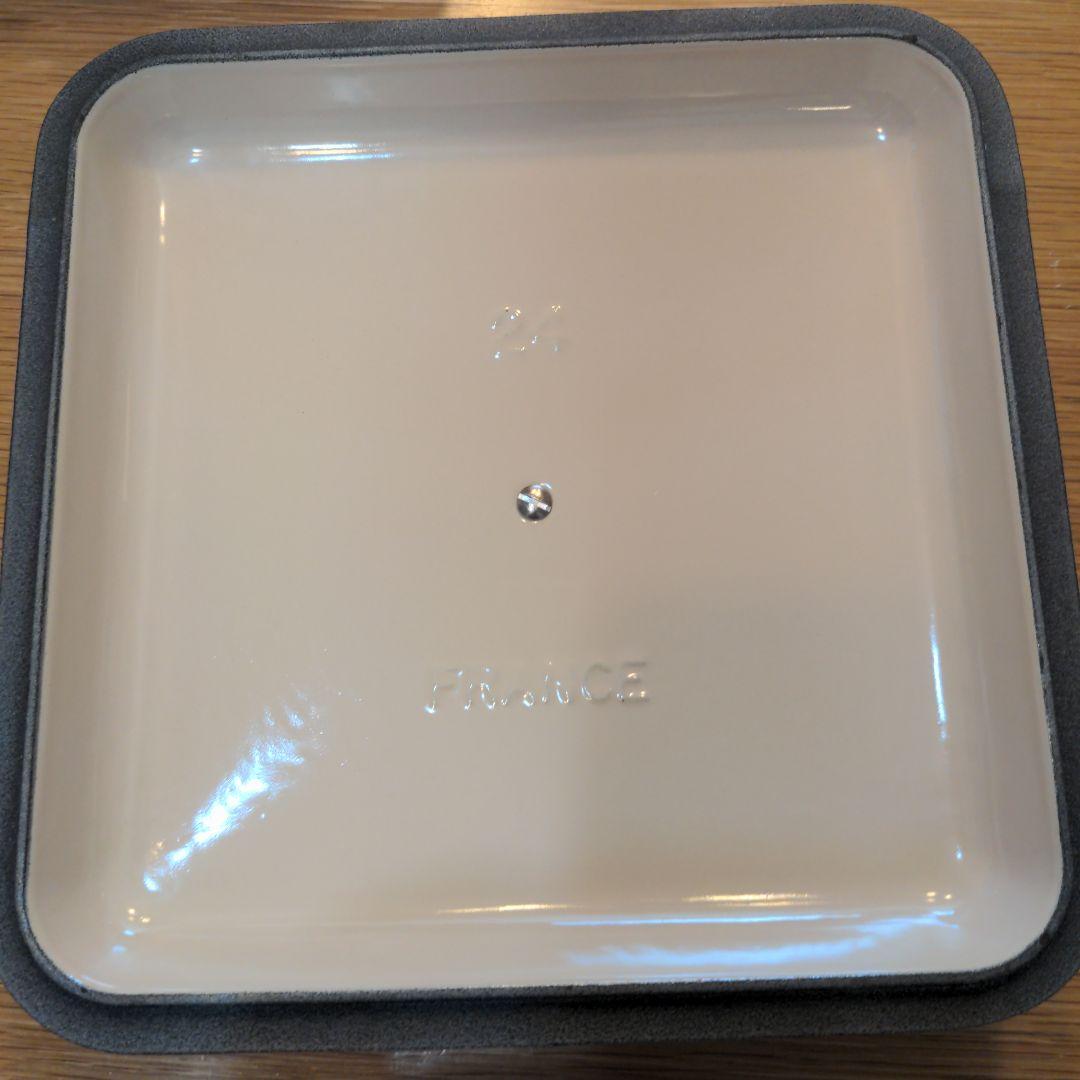 (極美)LE CREUSET　シグニチャー ココット スクエア シフォンピンク