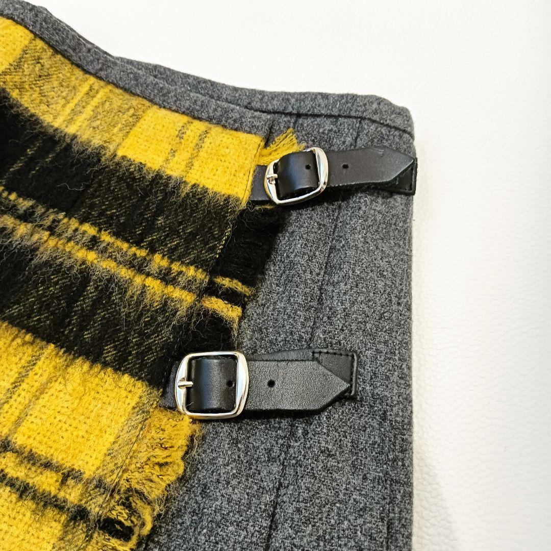 美品✨オニールオブダブリン マルチコンビネーションキルト ラップスカートc