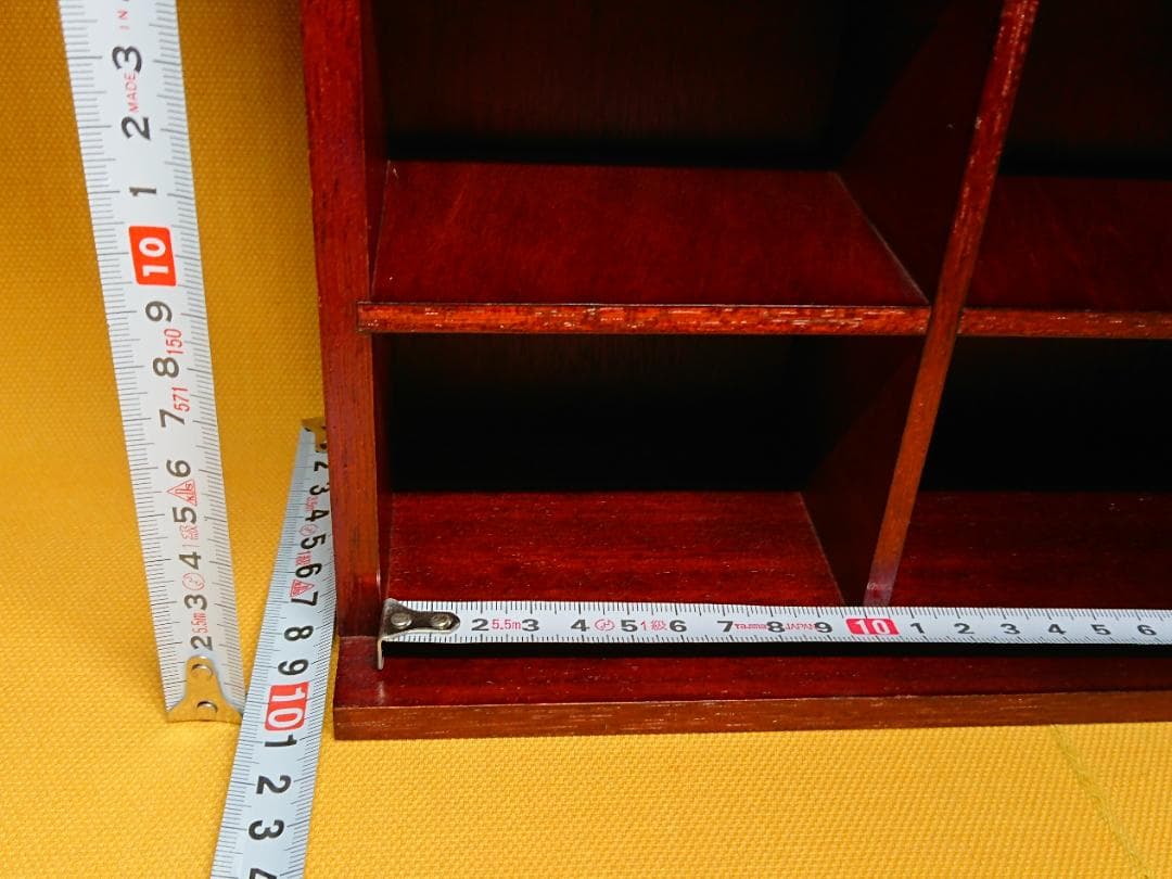 飾り棚　ミニチュア用　木製　ディスプレイラック　置物　インテリア　A2646