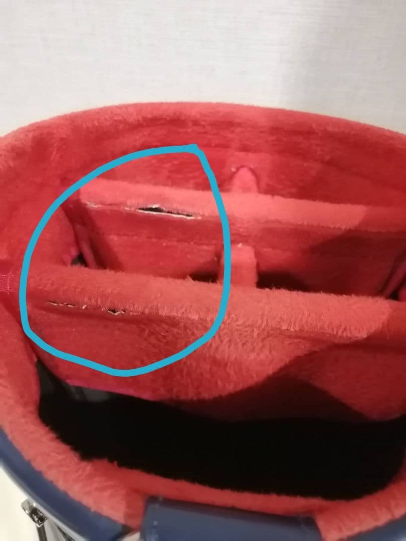 Callaway キャディバッグ ネイビー バンダナ柄