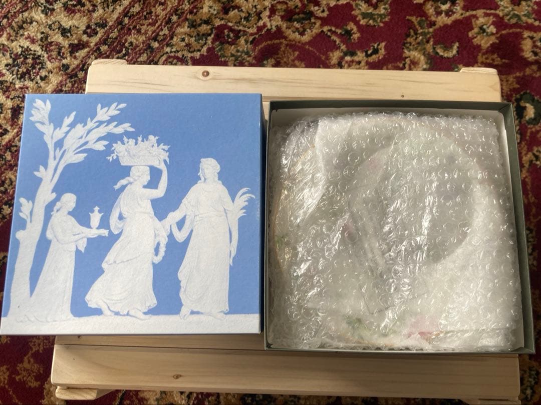 【未使用品】　ウェッジウッド　スウィートプラム　ケーキプレート