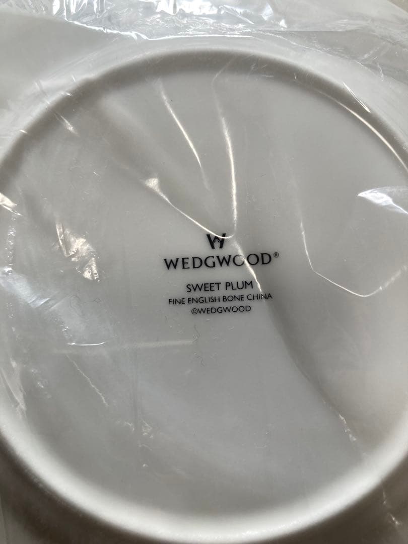 【未使用品】　ウェッジウッド　スウィートプラム　ケーキプレート