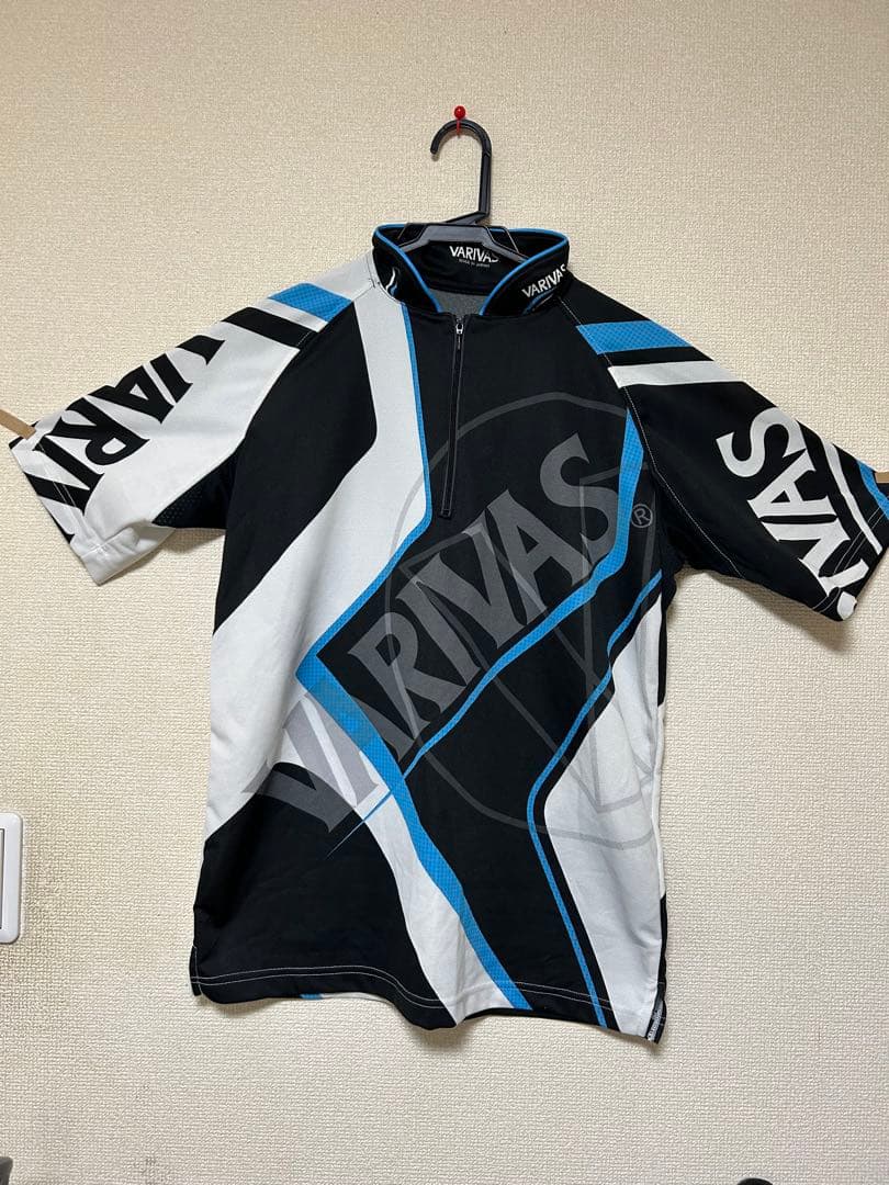 VARIVAS フィッシングベスト LL 黒/赤