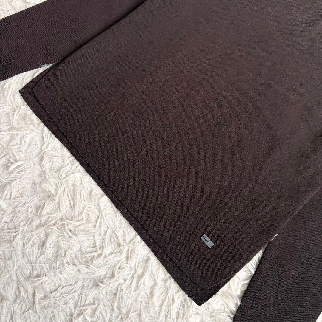 未使用級♡フォクシー ニット タートルネック グレースウール ダークブラウン