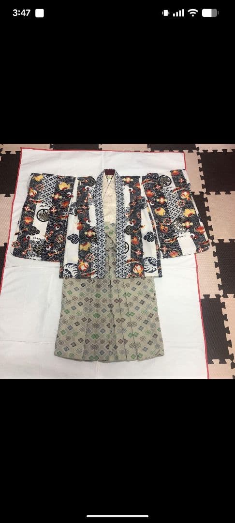 七五三 袴上下セット 男の子5才