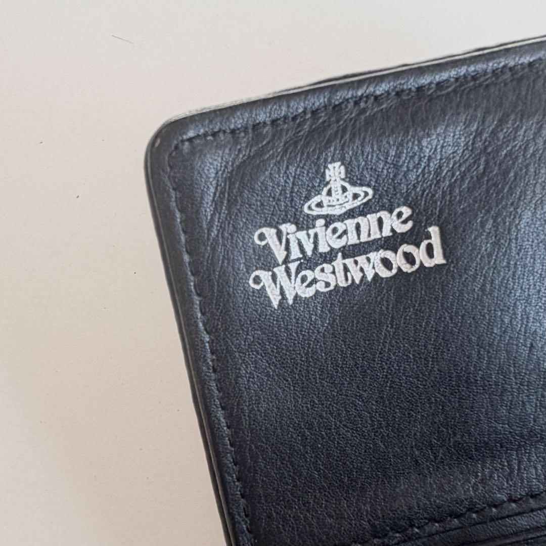 Vivienne Westwood長財布ウォレット　オーヴ　総刺繍　二つ折り財布