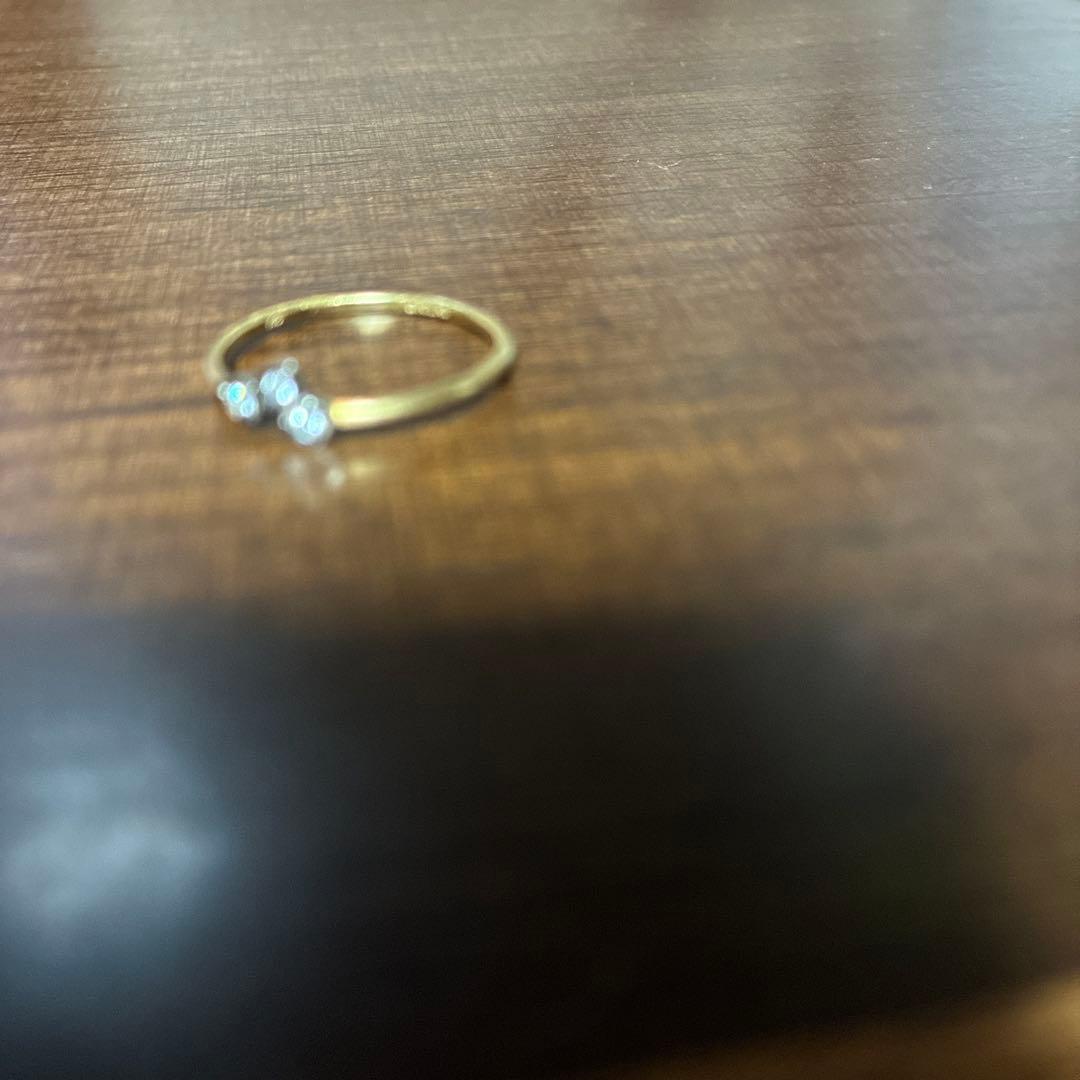 ⭐️GICLATギクラダイヤ3粒シードリング⭐️