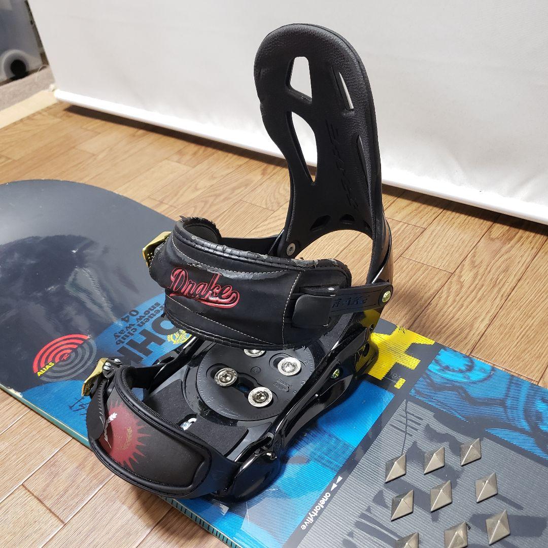 ROSSIGNOL DRAKE 145cm スノーボードセット