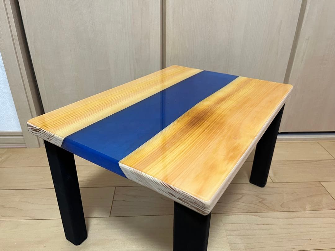 No.160 シェルフコンテナ25用天板　レジンテーブル仕様