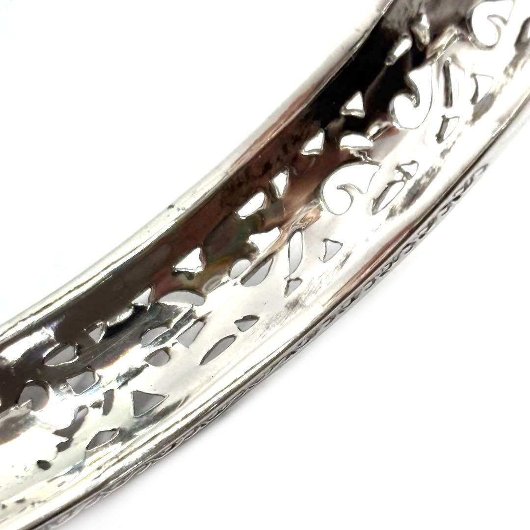 未使用 SAAD B-75-S アラベスク サンシンボル オープンワークバングル