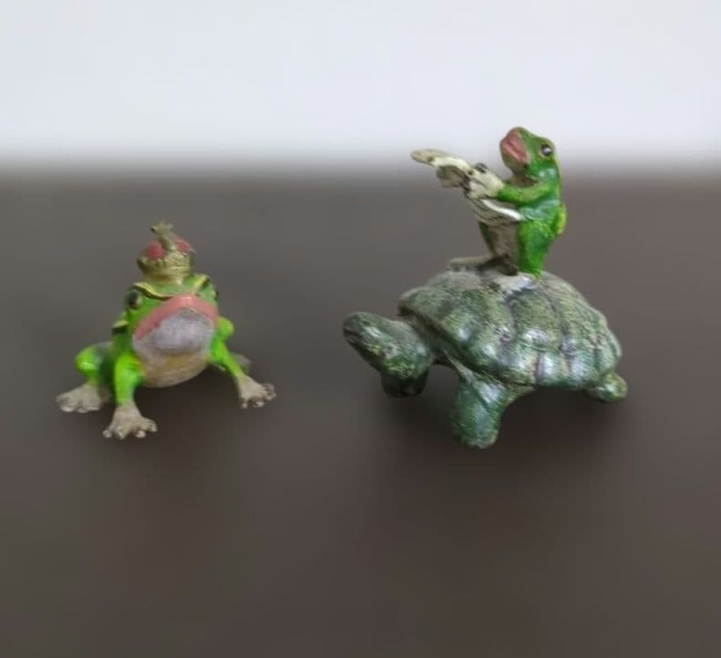 小小兵 ヴィエナブロンズのアンティーク置物