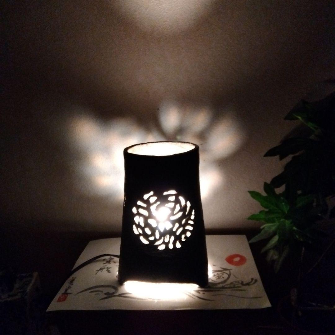 作家さんの手作り、陶器のスタンド