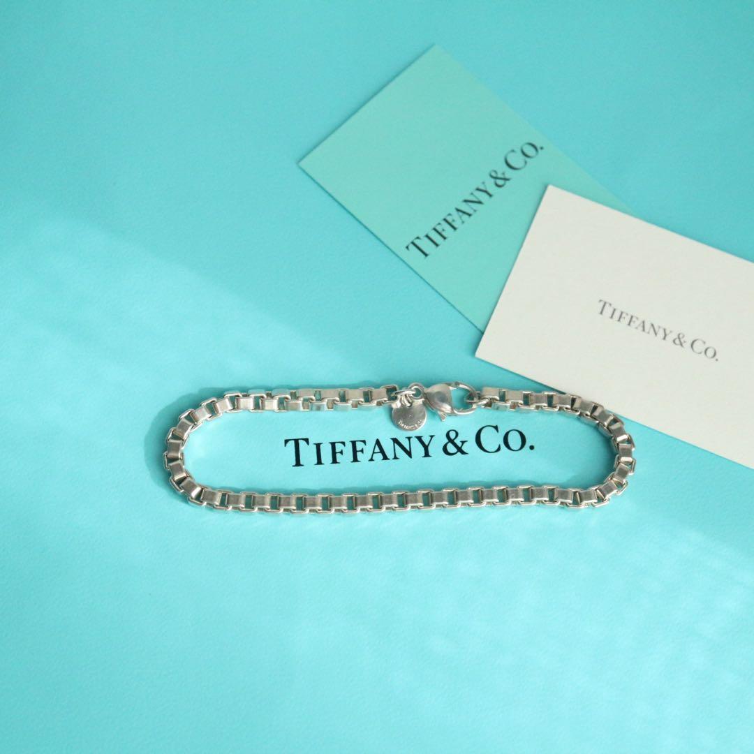 美品✨箱袋付き✨ティファニー ベネチアン リンク ブレスレット