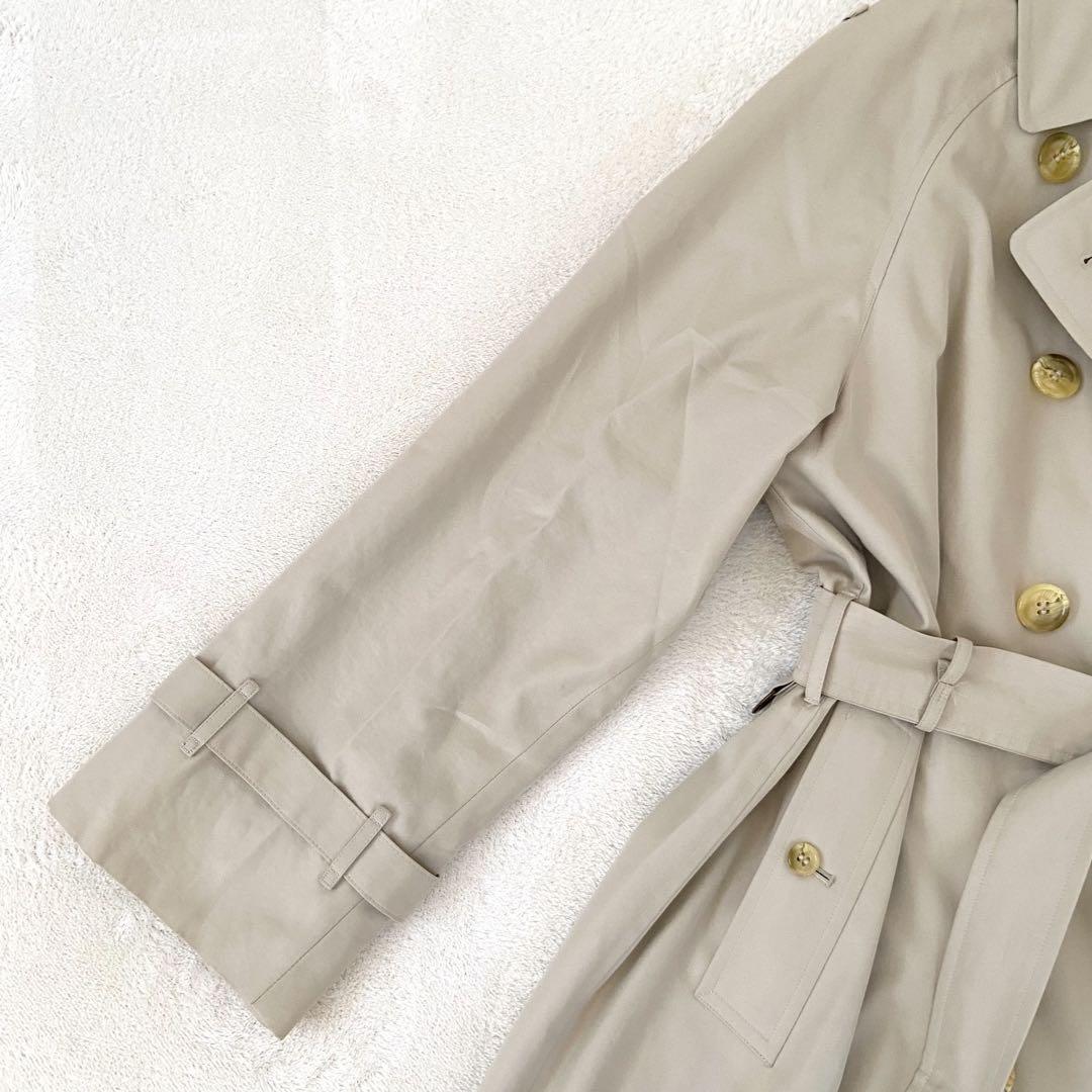 極美品　Burberry トレンチコート　ハニーベージュ　ノバチェック　マキシ丈