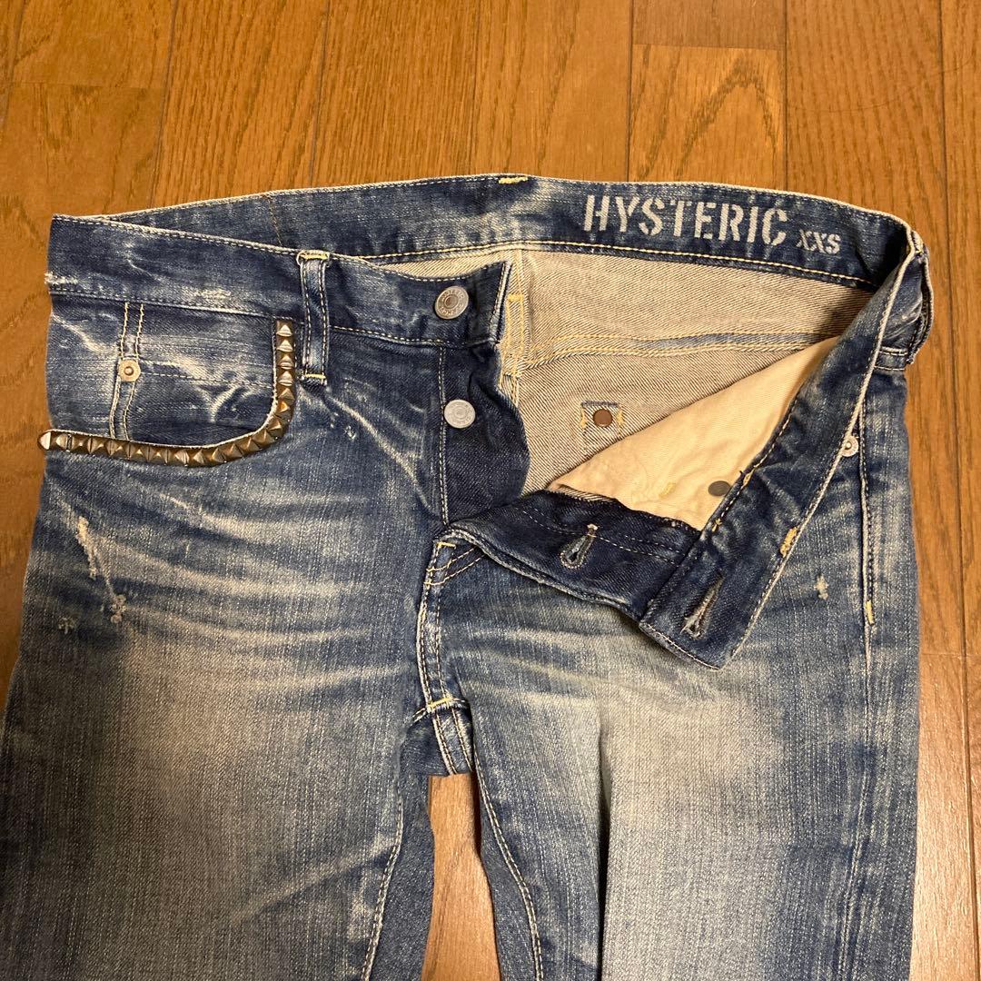 【美品】ヒステリックグラマー スキニーデニム XXS