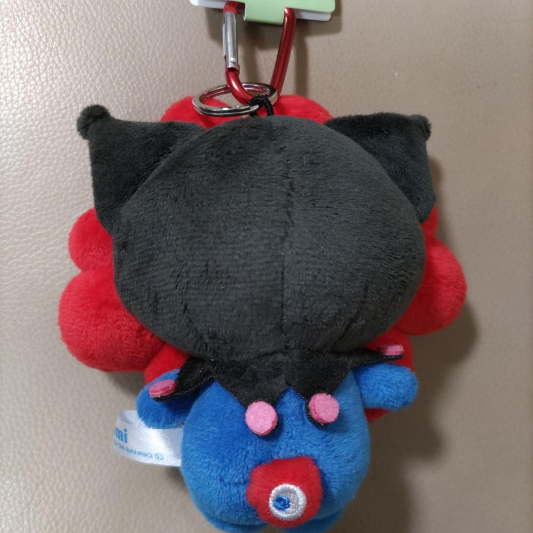 関西万博　クロミ　ミャクミャクなりきりぬいぐるみ　カラビナ付きキーホルダー