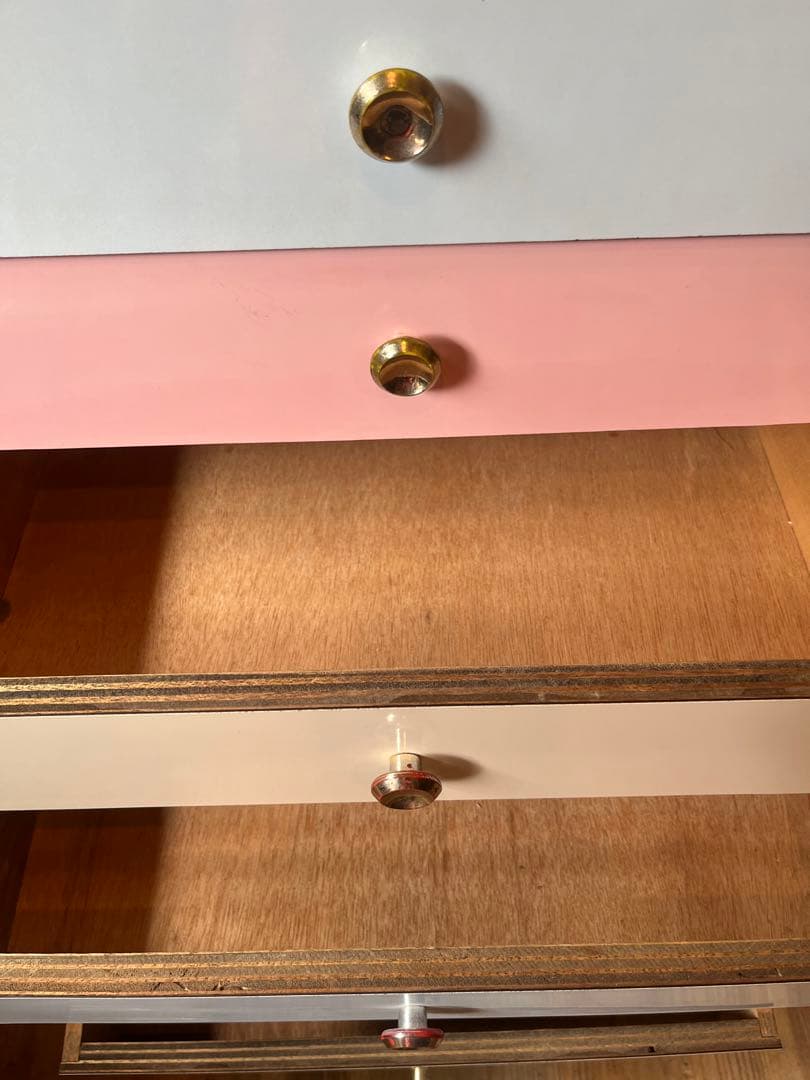 電話台 チェスト 昭和レトロ レトロポップ インテリア 当時物 収納棚