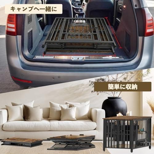 犬 ケージ 折りたたみ 屋根付き ペットサークル 持ち運び 犬ケージ 小型