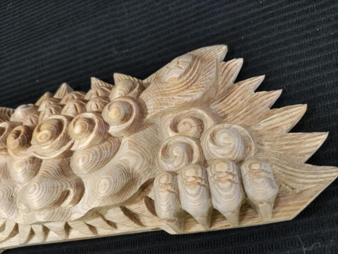 ★早い物勝ち！【獅子】30ｃｍ　社寺仏閣、山車、魔除け、だんぢり彫刻部材